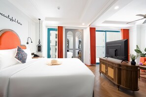 Chambre Double « Premier », balcon, vue mer (Bathtub) | Vue de la chambre