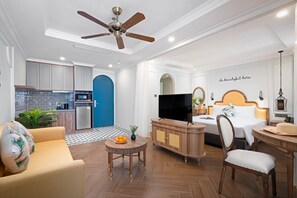 1 chambre, minibar, bureau, chambres insonorisées