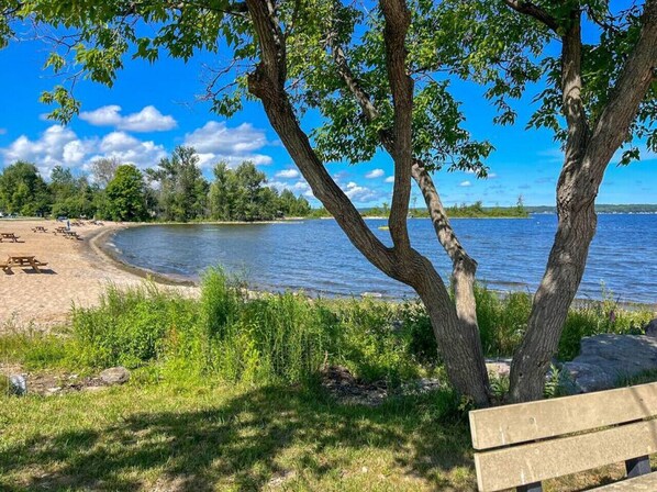 Tæt på stranden