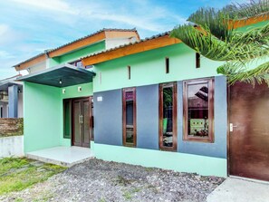 Fassade der Unterkunft