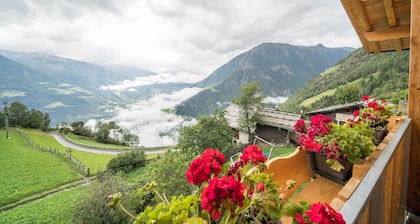 Ferienwohnung "Waldes Duft - Patleidhof" mit Bergblick, Gemeinschaftsterrasse und WLAN