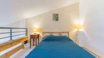 1 slaapkamer, een strijkplank/strijkijzer, gratis wifi