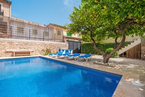 Pool - Sa Llimonera de Binissalem, Holiday Home with Pool, 6 Bedrooms & Air Conditioning (Binissalem)