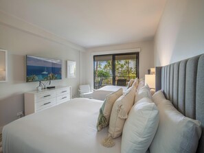 3 عدّة غرف نوم ومكواة/لوح كي وواي فاي وملاءات أسرّة