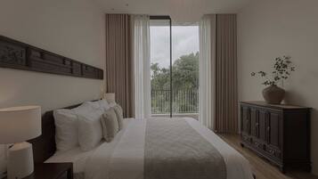 Habitación estándar doble de uso individual | 1 dormitorio, ropa de cama de alta calidad, edredones de plumas