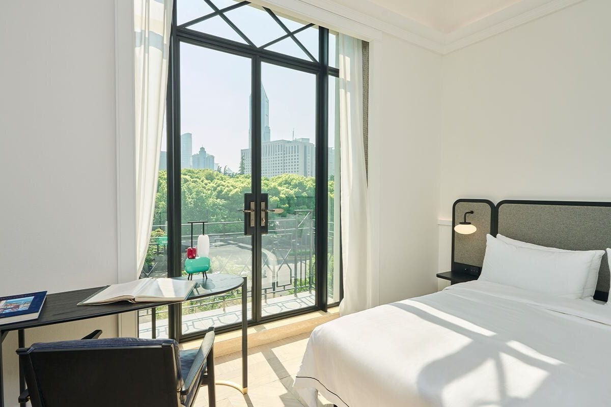 Studio Superior, 1 giường cỡ king, tủ lạnh & lò vi sóng, quang cảnh thành phố | 2 phòng ngủ, bộ đồ giường kháng dị ứng, chăn bông, nệm có lớp đệm bông