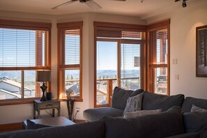 Smart TV, fireplace, video games, books