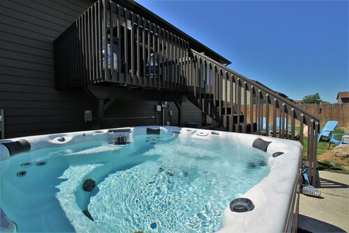 Beautiful home with large yard and hot tub. Great for families!