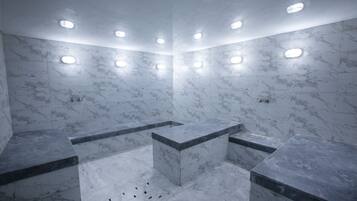 Sauna, hot tub, steam room, hot springs, hot stone massages