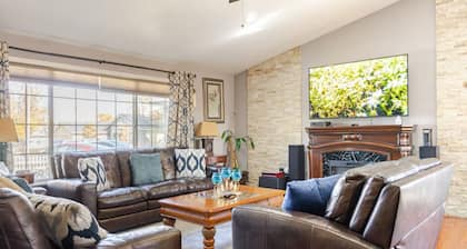 Mountains view house .