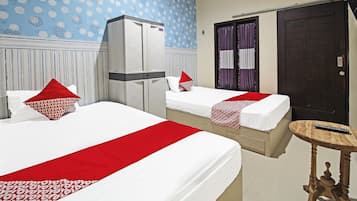 Habitación con 2 camas individuales | Wifi gratis y ropa de cama