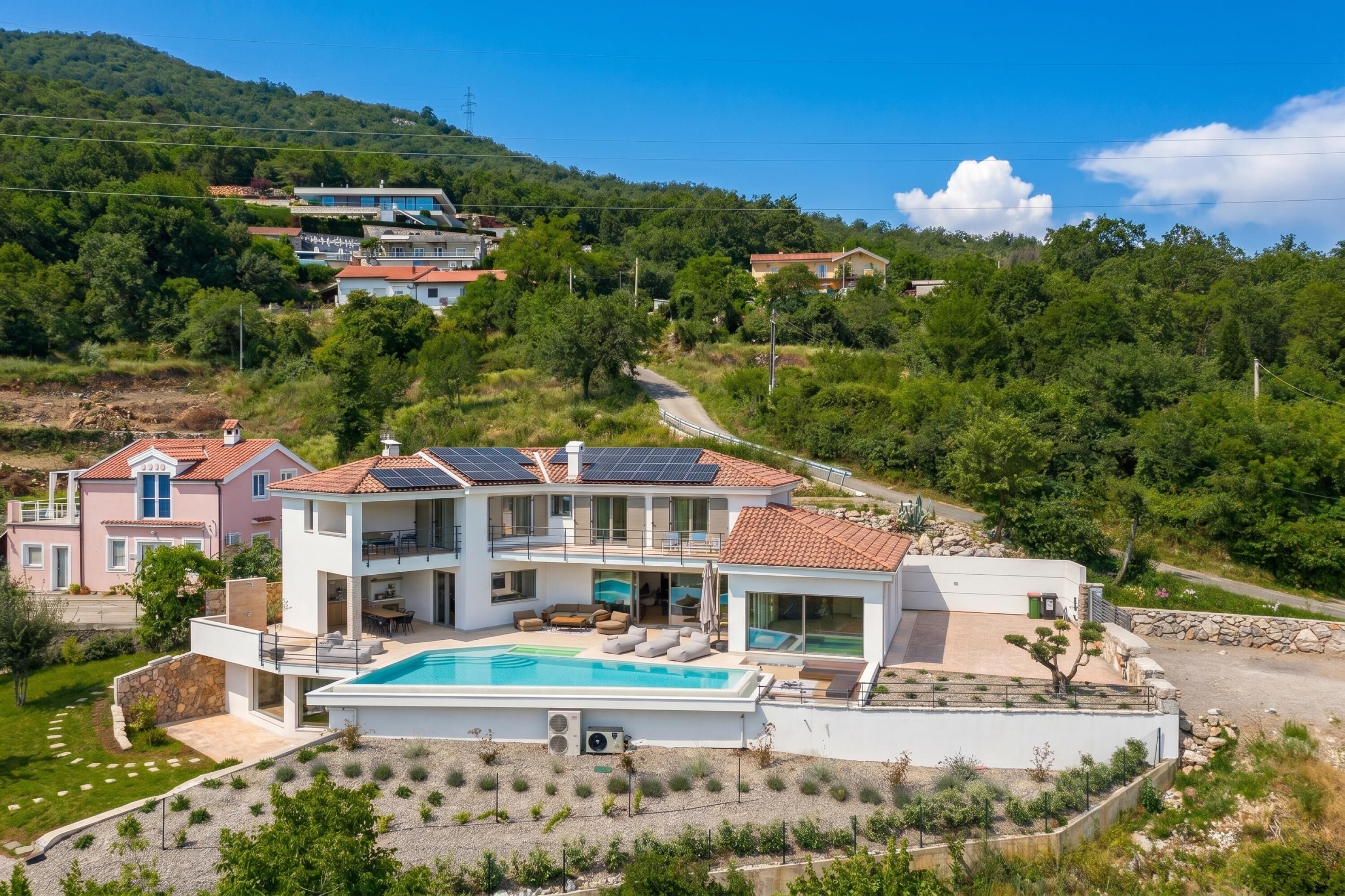 Family Villa, Multiple Bedrooms, Refrigerator & Microwave (Luxury Villa Dana Indoor Pool and) | Exterior