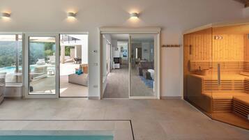 Family Villa, Multiple Bedrooms, Refrigerator & Microwave (Luxury Villa Dana Indoor Pool and) | Sauna