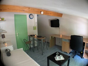 Desk, iron/ironing board, free WiFi, bed sheets