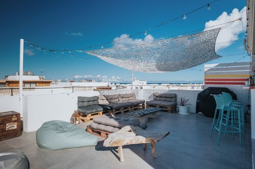 In the center of El Cotillo, 200 mt from the most beautiful beaches of Fuerteventura