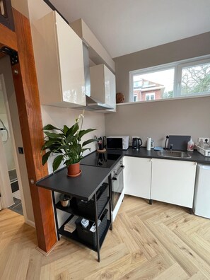 Réfrigérateur, micro-ondes, four