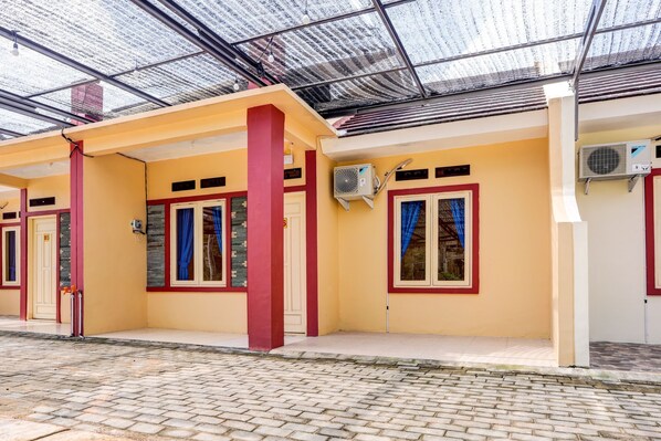 Fassade der Unterkunft