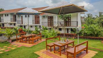 Fassade der Unterkunft