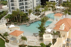 Indoor pool, 2 outdoor pools