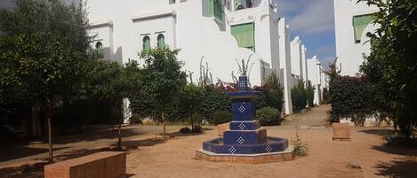 Overnattingsstedets uteområder