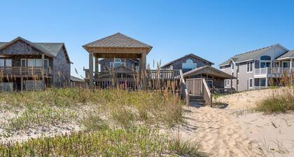 Sandy Too-Oceanfront, pool, hot tub, private walkway with gazebo,amazing ocean views!
