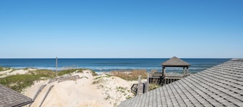 Sandy Too-Oceanfront, pool, hot tub, private walkway with gazebo,amazing ocean views!