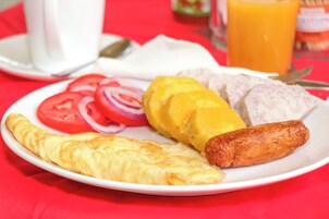 Desayuno inglés gratuito y diario
