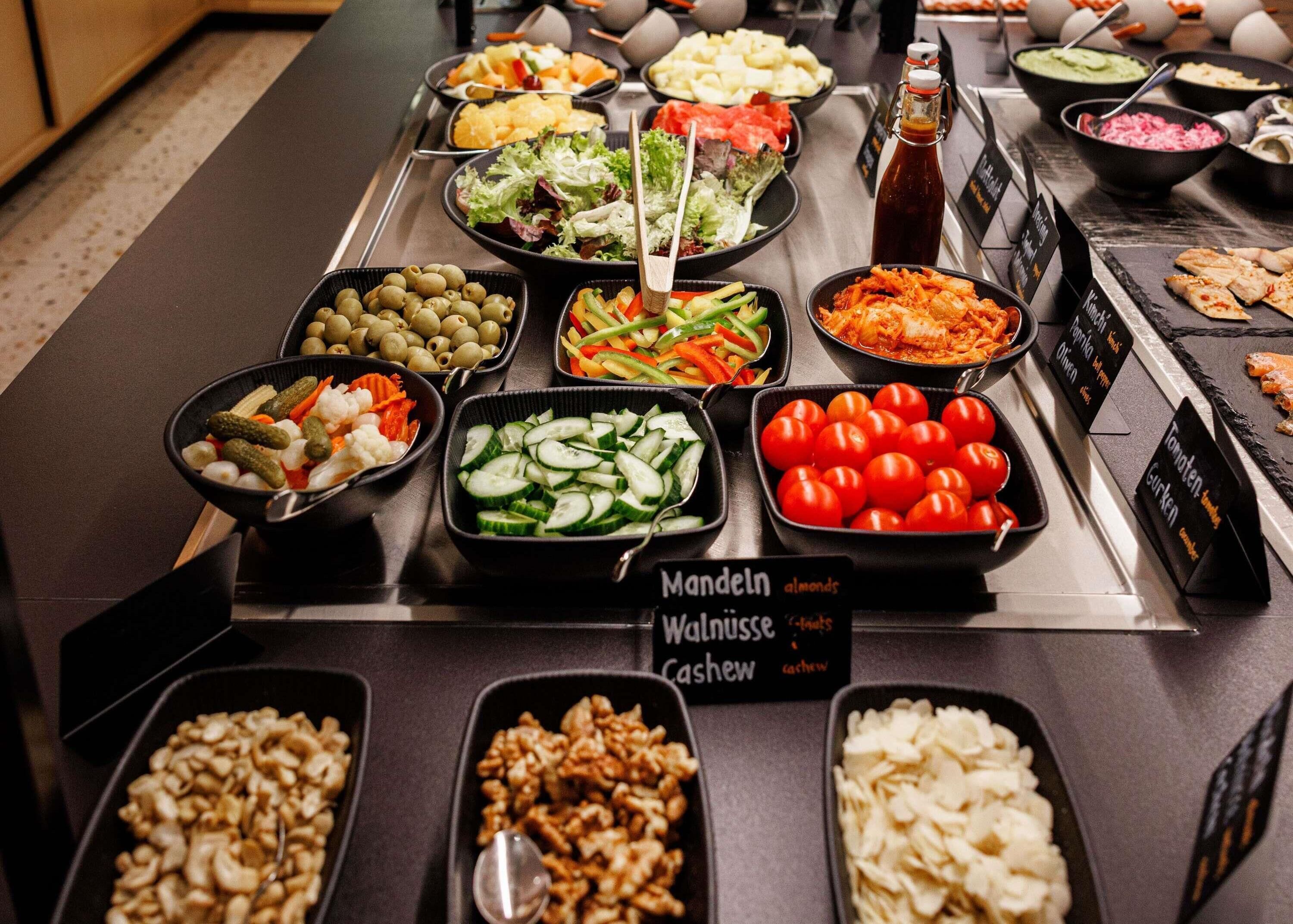 Daily buffet breakfast (EUR 28 per person)