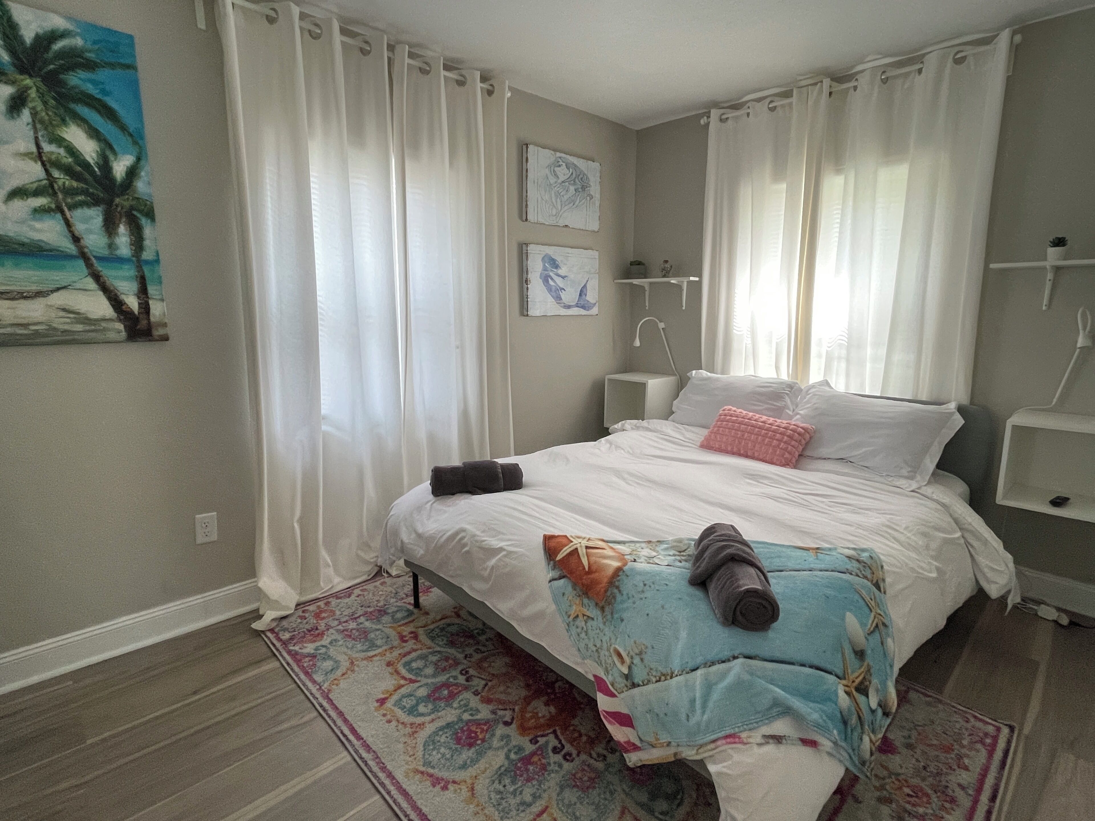 2 bedrooms, WiFi, bed sheets