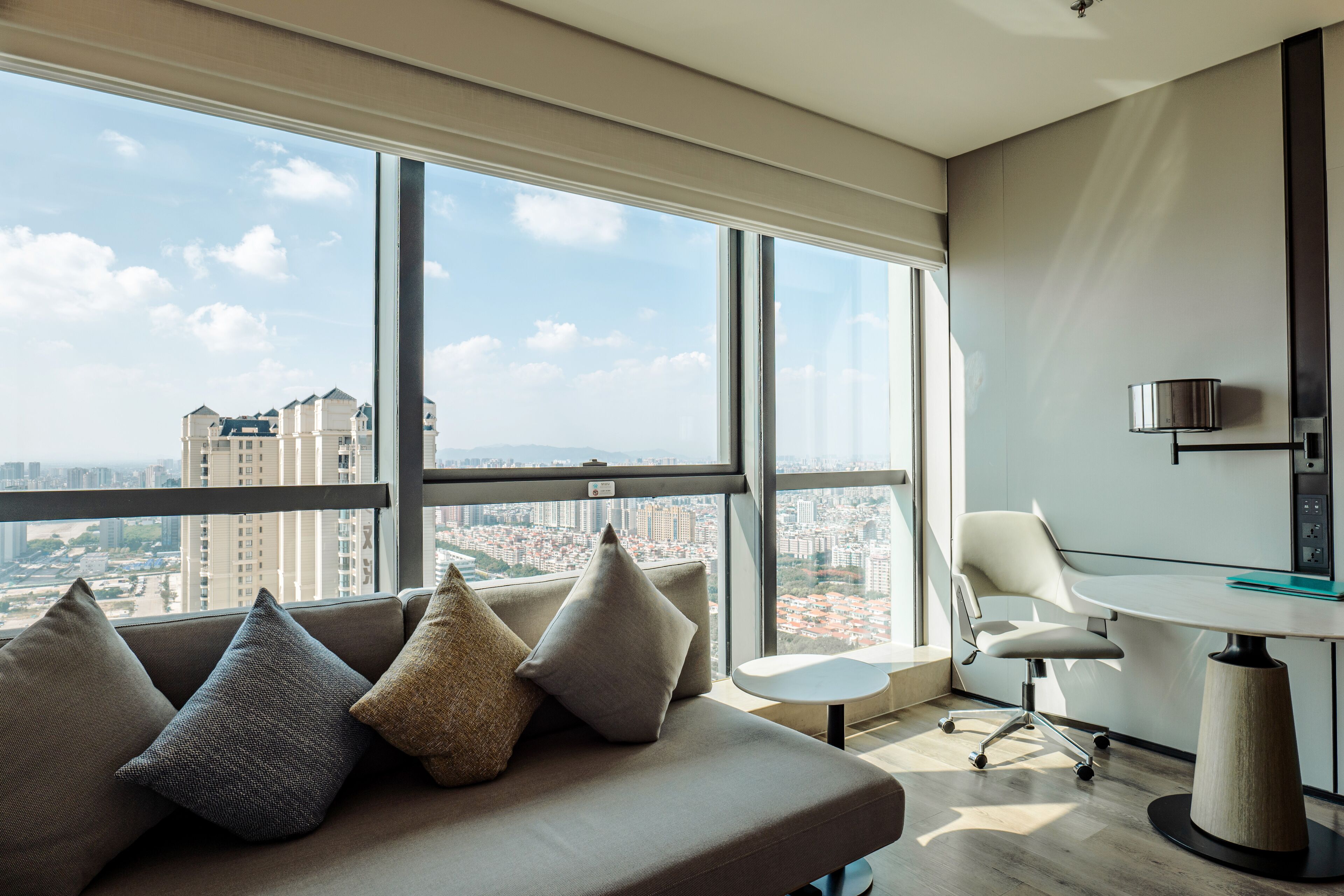 Down comforters, minibar, in-room safe, desk