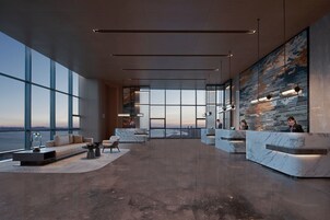 Lobby lounge, beach views, open daily