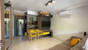 Apartment | Hochwertige Bettwaren, Select-Comfort-Betten, individuell dekoriert