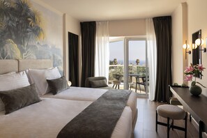 Superior Room, Partial Sea View | Minibar, in-room safe, iron/ironing board, free WiFi - Cali Resort & Spa by Louis Hotels (Pegeia)