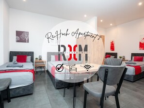 1 Schlafzimmer, Bügeleisen/Bügelbrett, WLAN, Bettwäsche