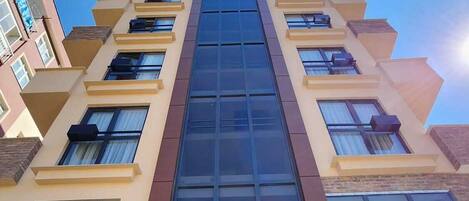 Façade de l’hébergement