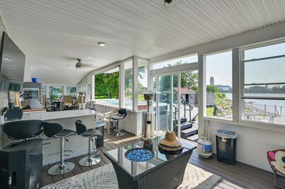 Weymouth Waterfront Getaway w/ Swim Spa & Hot Tub