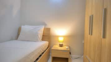 2 間睡房、熨斗/熨衫板、免費 Wi-Fi、床單