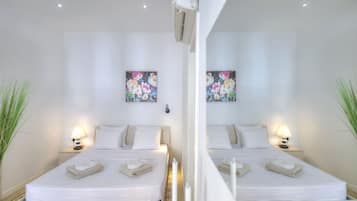 2 chambres, fer et planche Ă repasser, Wi-Fi gratuit, draps fournis