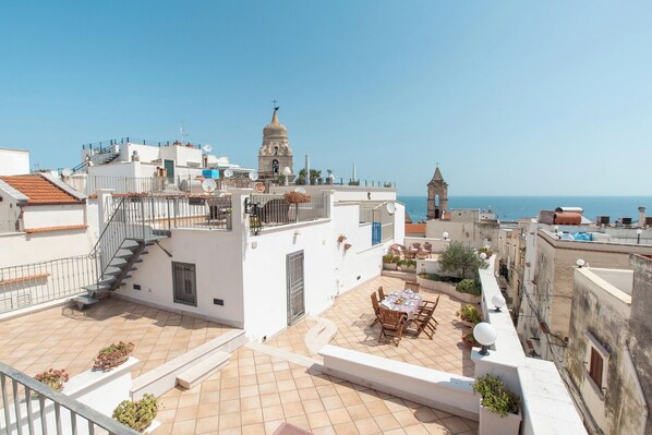 Outdoor dining - Dimore al Castello - Appartamento by BarbarHouse (Vieste)