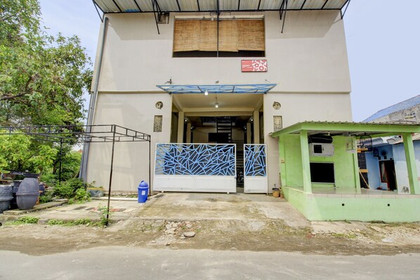 Façade de l’hébergement