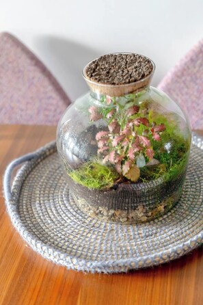 Apartamento básico, várias camas | Alimentação e bebidas