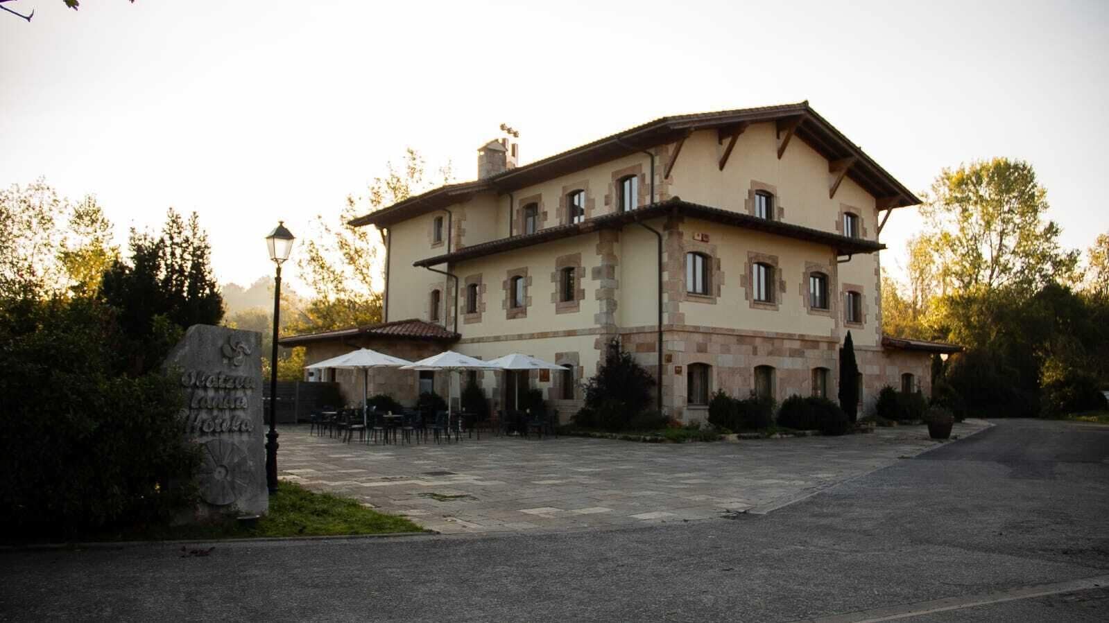 Voorkant van accommodatie