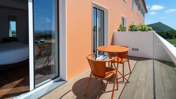 Superior Double Room, Sea View | Terrace/patio