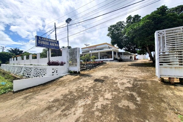 Façade de l’hébergement