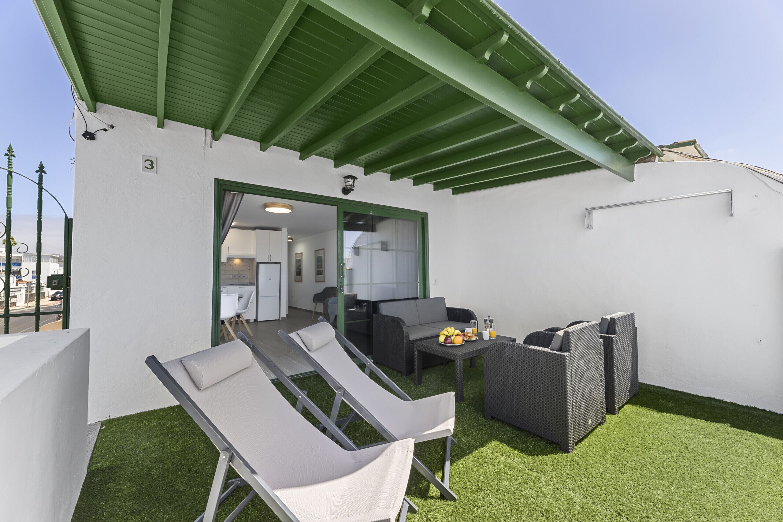 Enceinte de l’hébergement