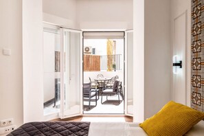 1 chambre, fer et planche à repasser, Wi-Fi gratuit, draps fournis