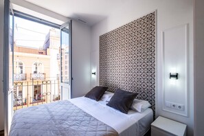 2 chambres, fer et planche Ă repasser, Wi-Fi gratuit, draps fournis