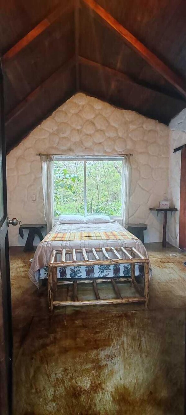 Junior Cabin, Patio, Garden View | 1 bedroom, premium bedding, down comforters, bed sheets - Cacao Glamping (Cotundo)