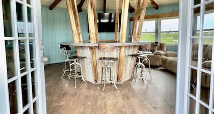 A Heated Pool With a View!