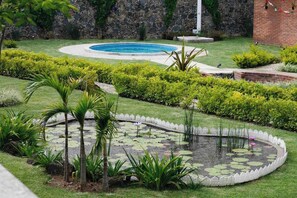 Property grounds - Las Orquídeas D, Casa, con vista al Tepozteco (Tepoztlán)